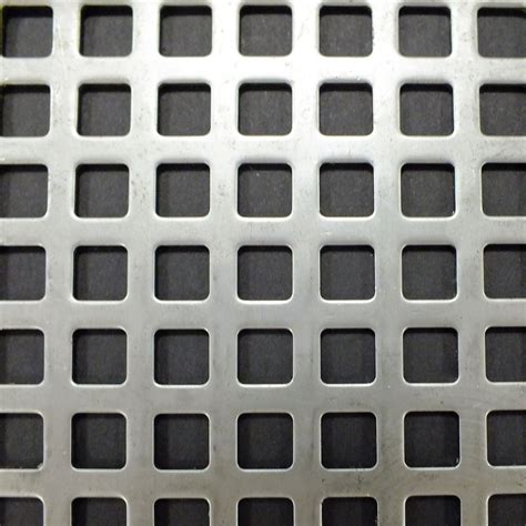 square hole perforated sheet metal|square hole metal sheets.